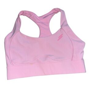 DOYOUEVEN Pink Racerback Sports Bra